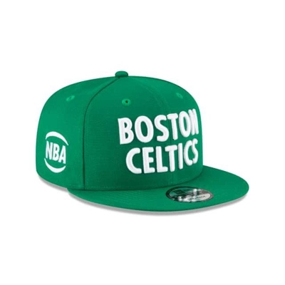 Green Boston Celtics Hat - New Era NBA City Edition Alt 59FIFTY Fitted Caps USA7513084